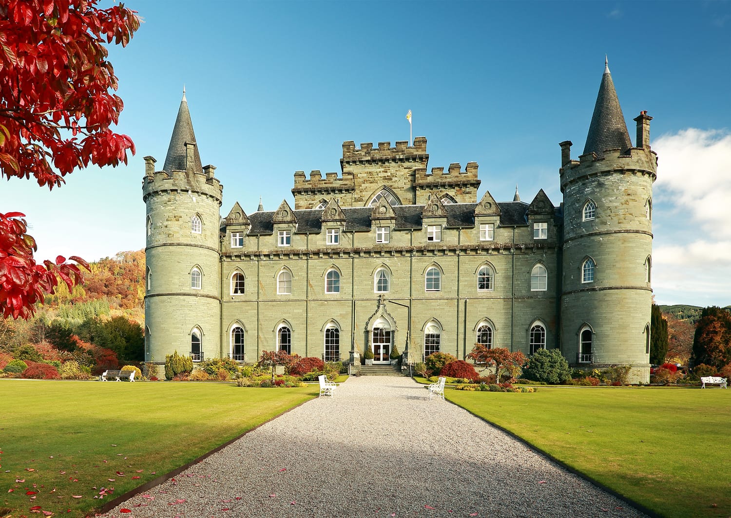 Inveraray Castle in Scotland