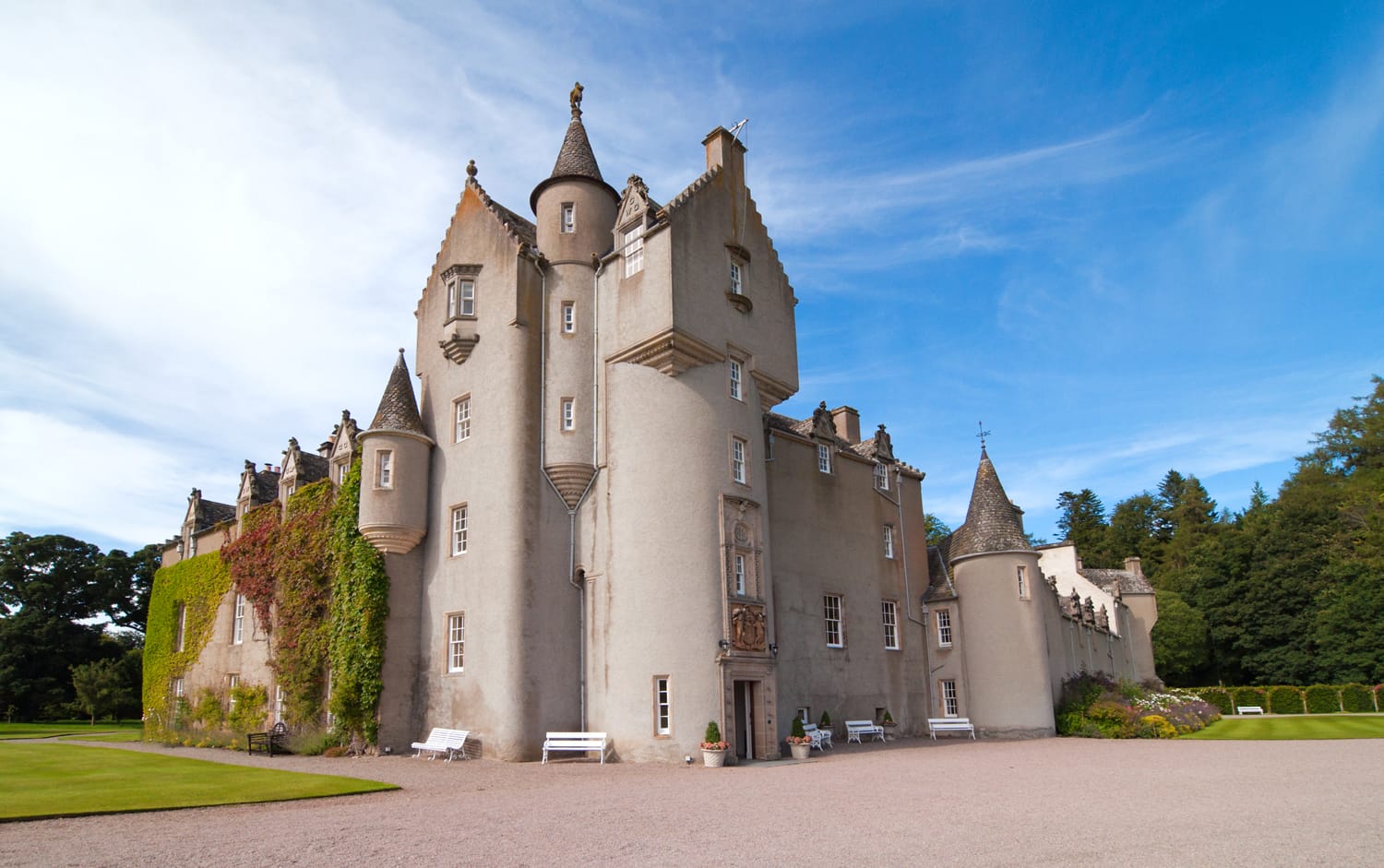 Ballindalloch Castle in Scotland