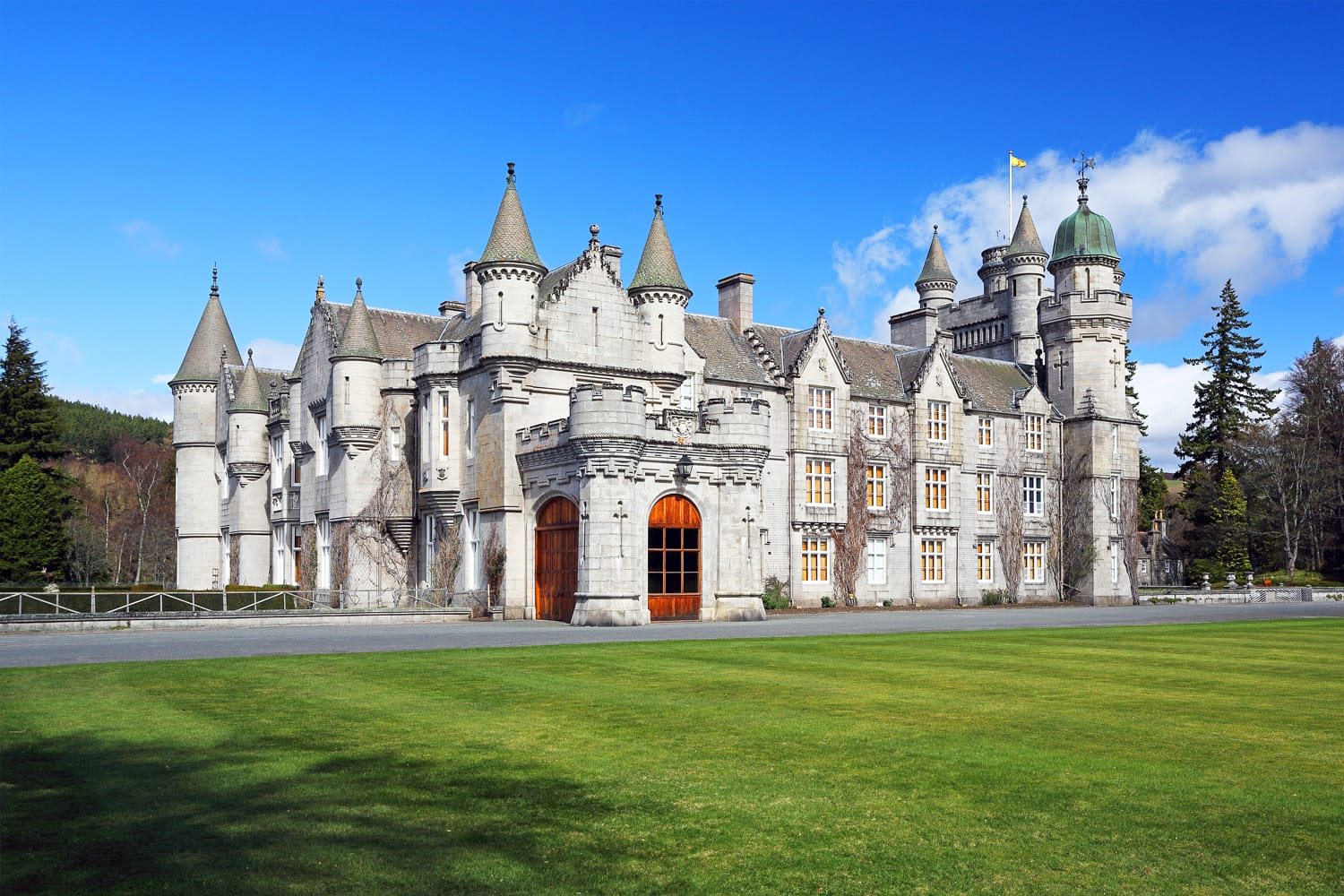 Balmoral Castle in Scotland