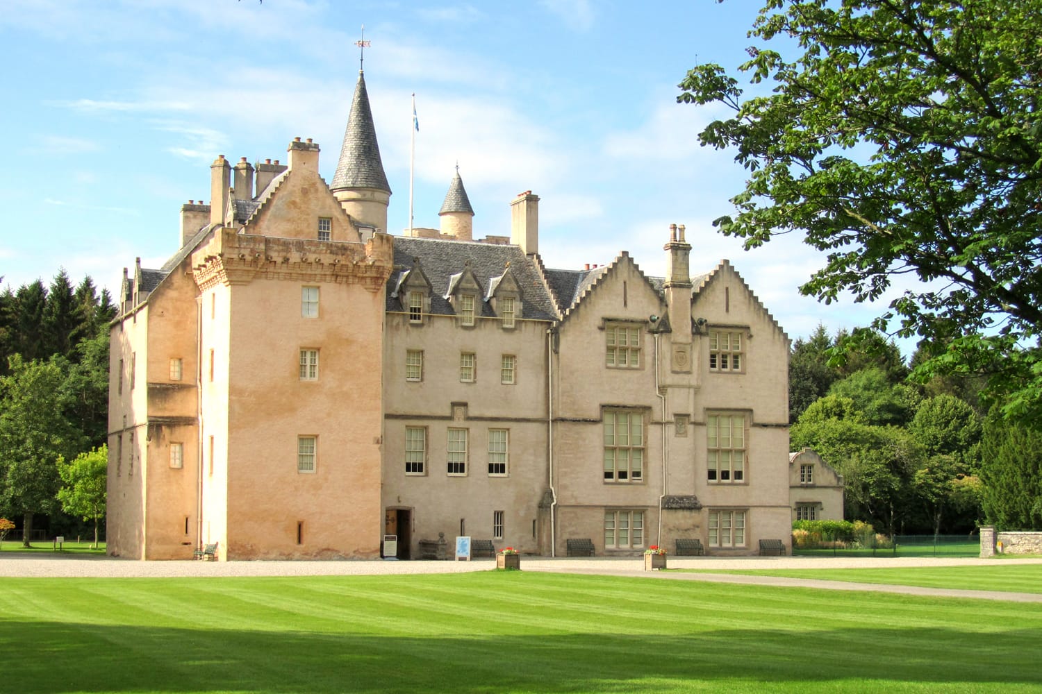 Brodie Castle in Scotland