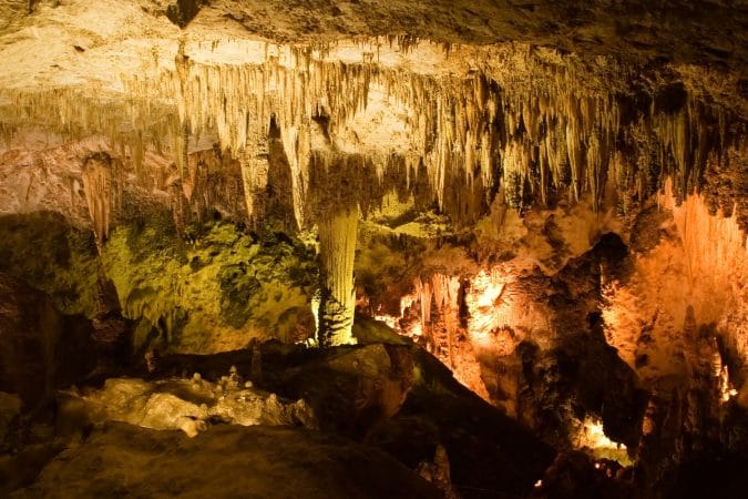 Carlsbad Caverns National Park is a United States National Park located in the Guadalupe Mountains in southeastern New Mexico.