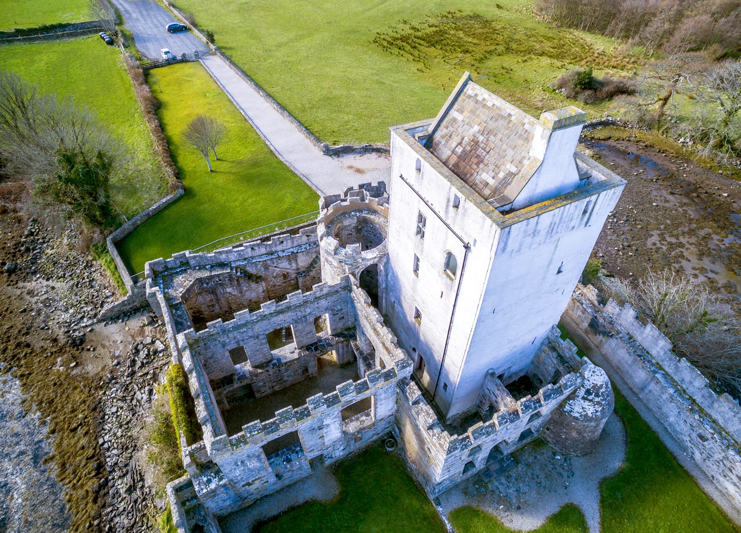Doe Castle in Ireland
