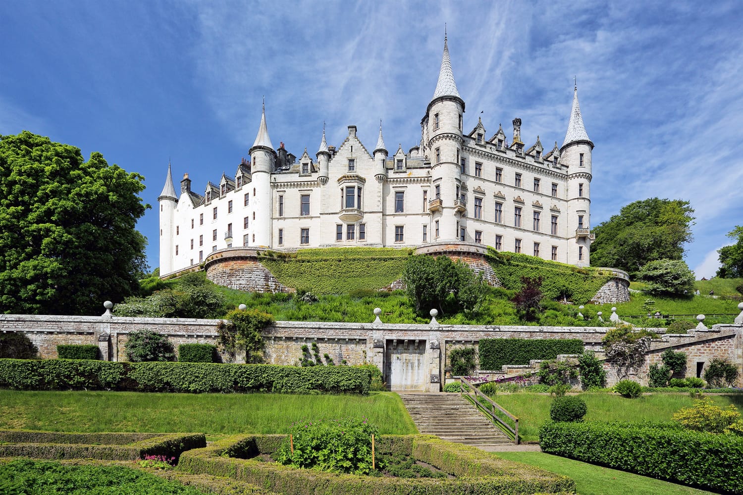 Dunrobin Castle in Scotland