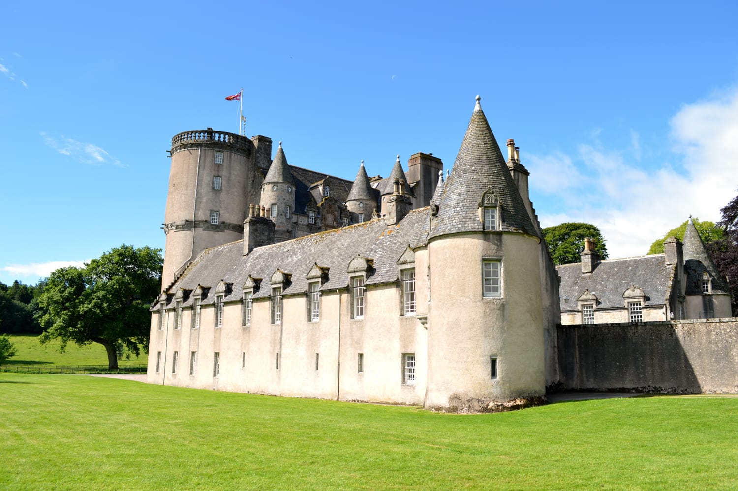 Stunning Castle Fraser situated just west of Aberdeen in Aberdeenshire Scotland