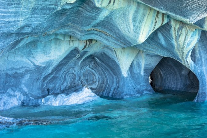 marble Cave in patagonia, Chile