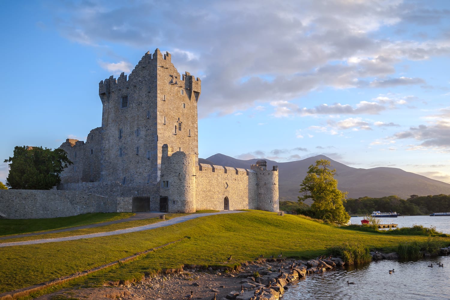 Ross Castle in Ireland