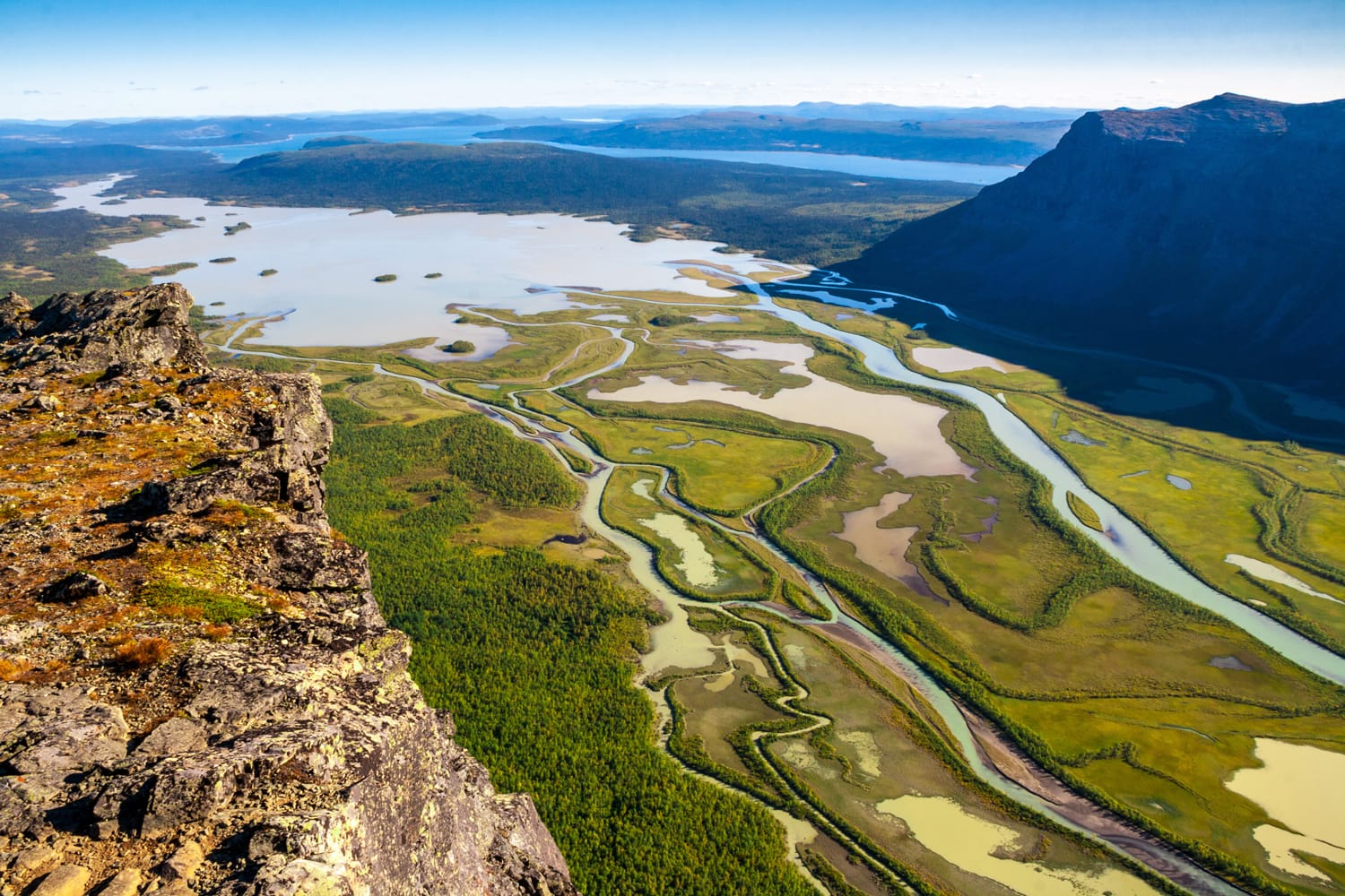 Sarek National Park in Sweden