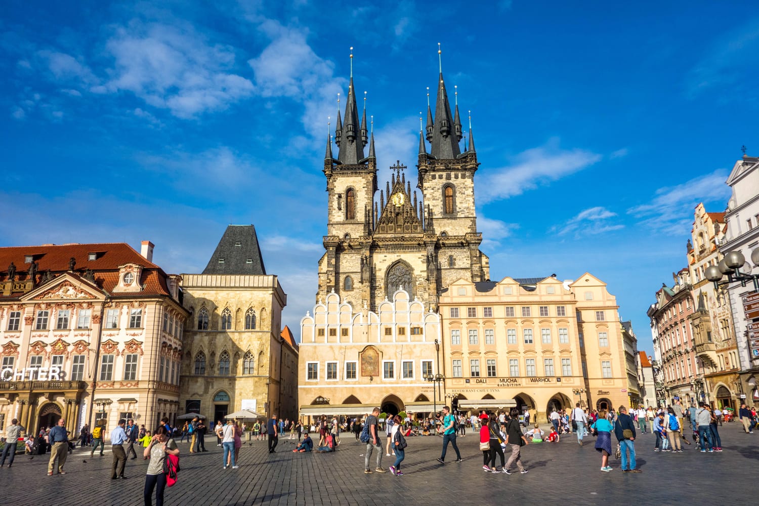Main Square in Prague, Czech Republic