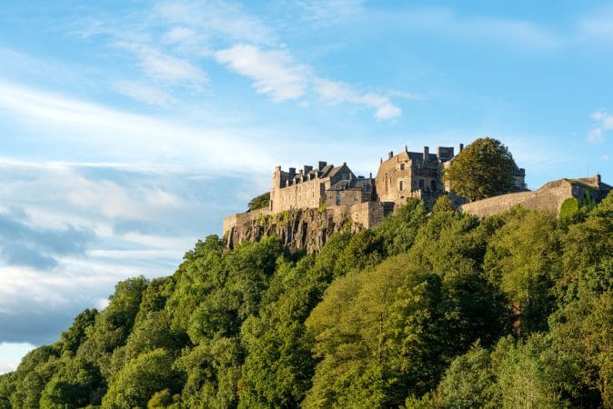 Stirling Castle in Scotland