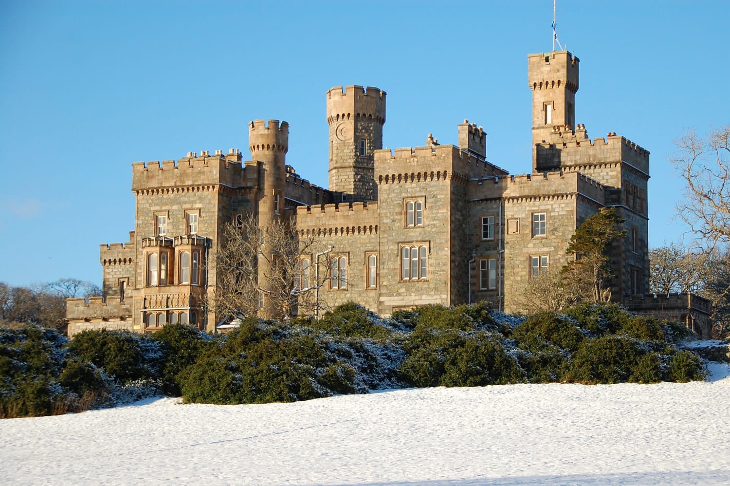 Stornoway Castle in Scotland