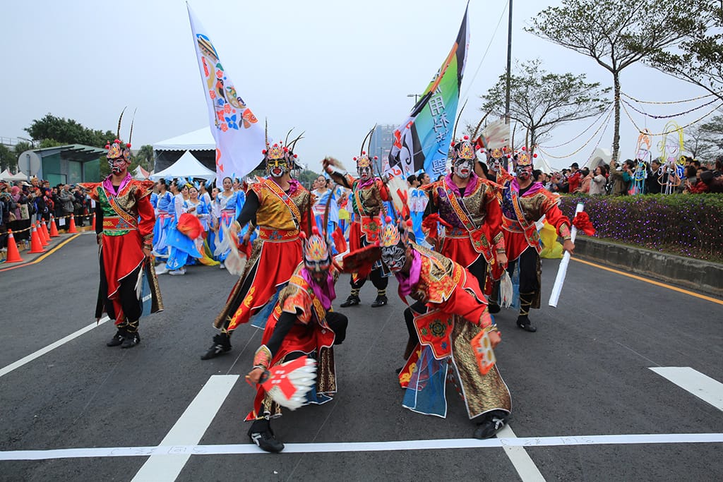 Performance at Taiwan Lantern Festival