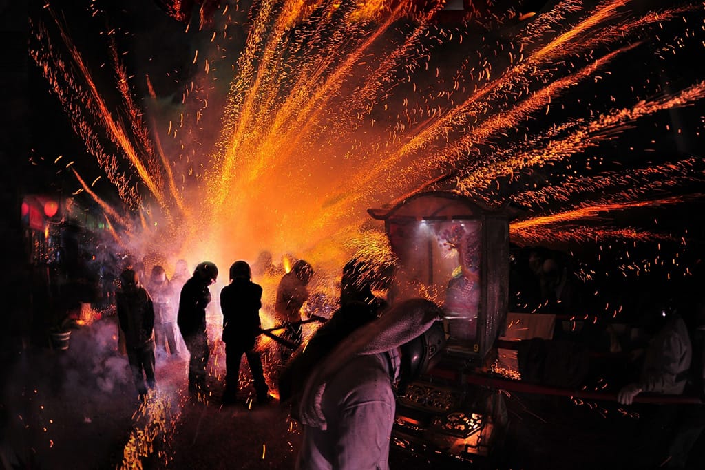 Yenshui Fireworks in Taiwan