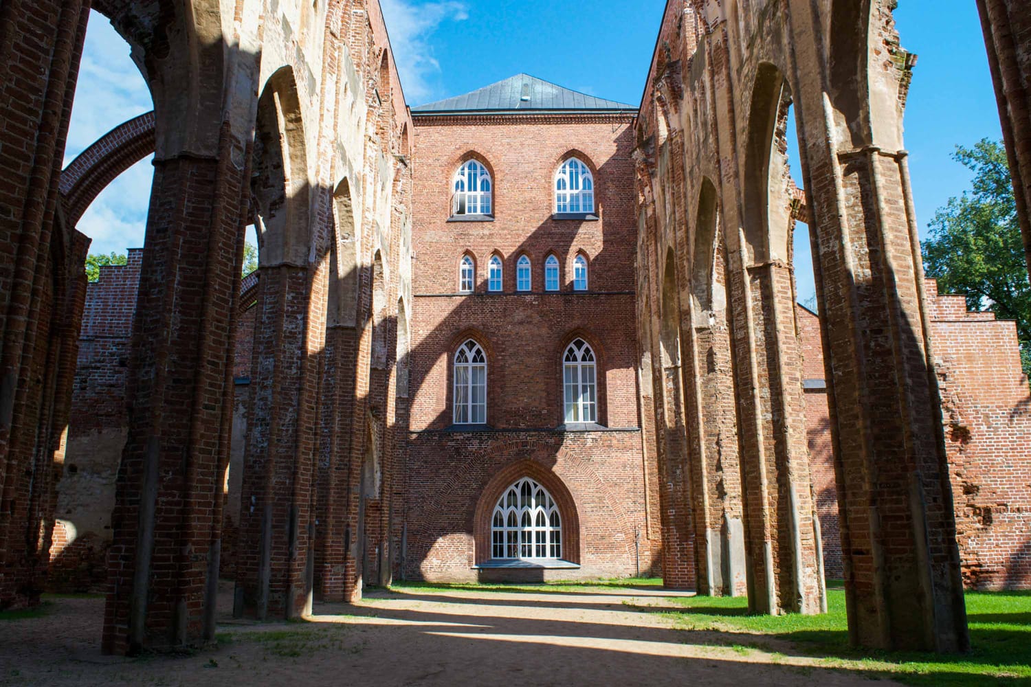 Cathedral Ruins in Tartu, Estonia