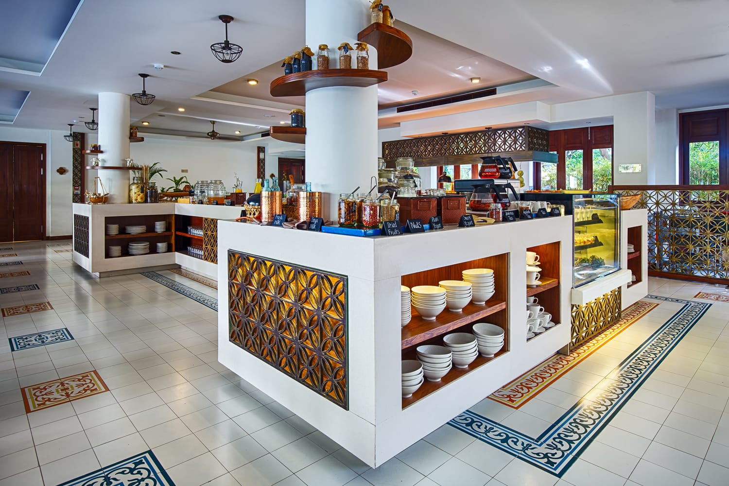 Four Plates Restaurant at the Almanity Hoi An Wellness Resort in Hoi An, Vietnam