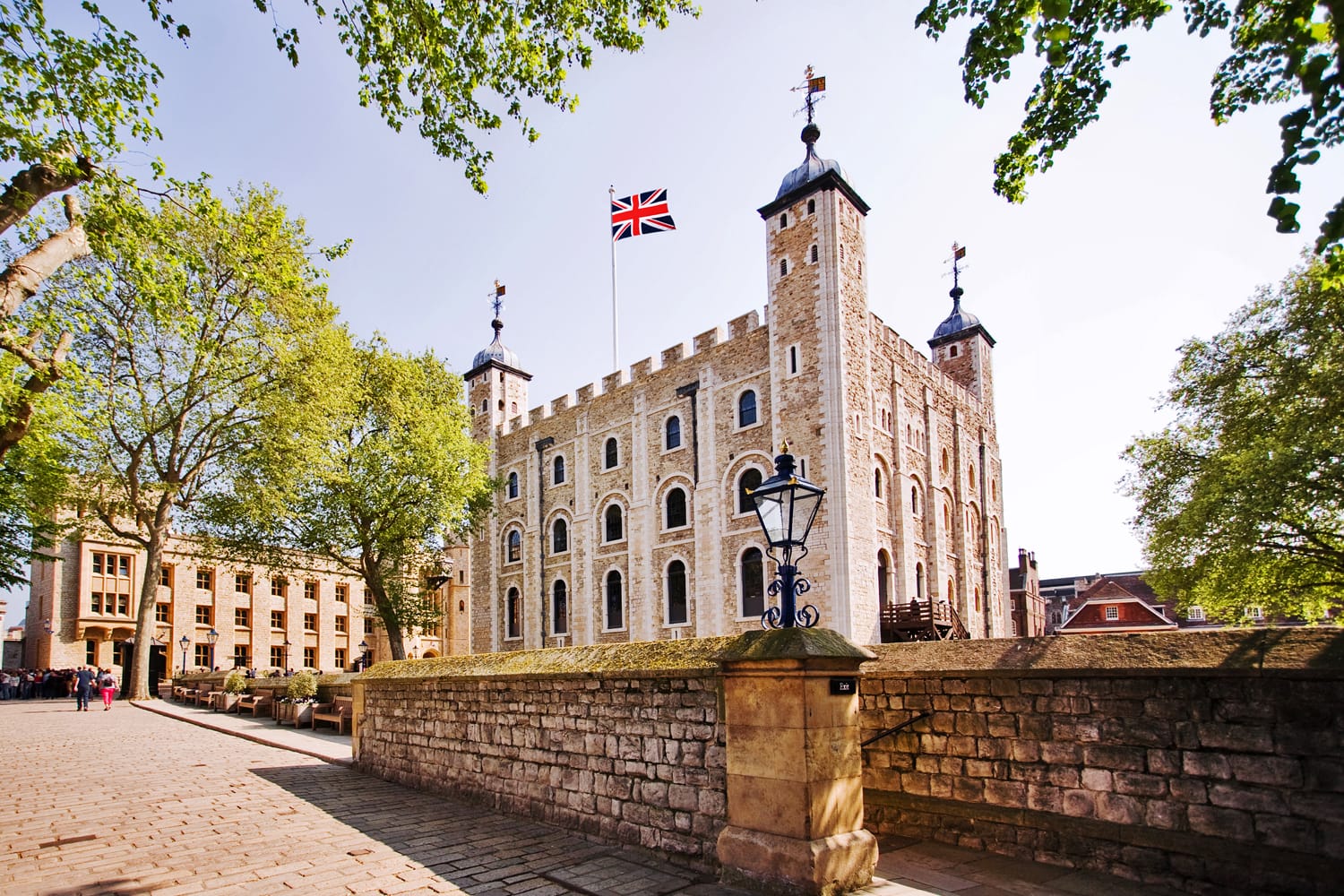Tower of London - Part of the Historic Royal Palaces, housing the Crown Jewels.