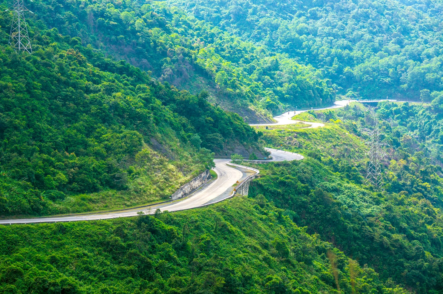 Hai Van Pass in Vietnam