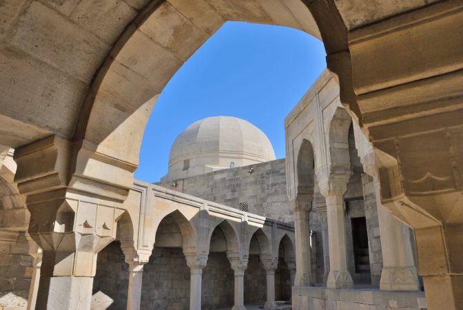 The Palace of the Shirvanshahs in the Old City of Baku