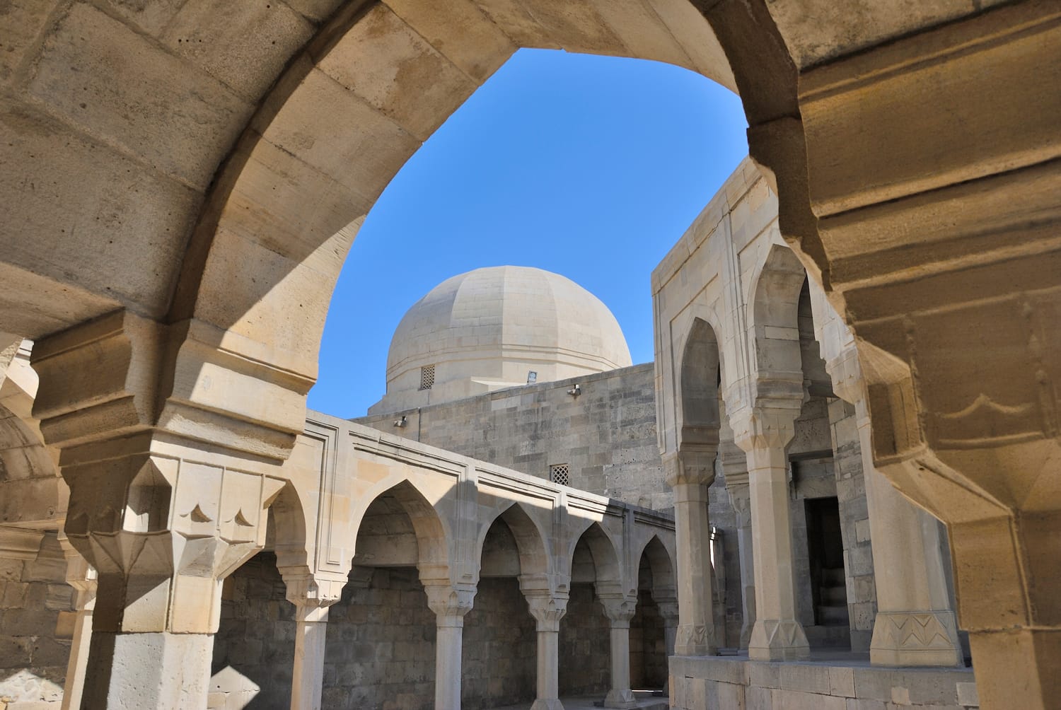 The Palace of the Shirvanshahs in the Old City of Baku