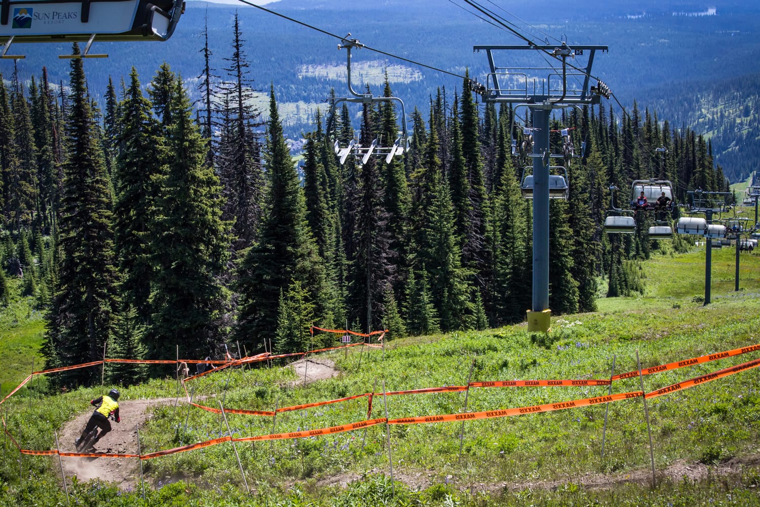 Mountain Biking at Sun Peaks Resort in Canada