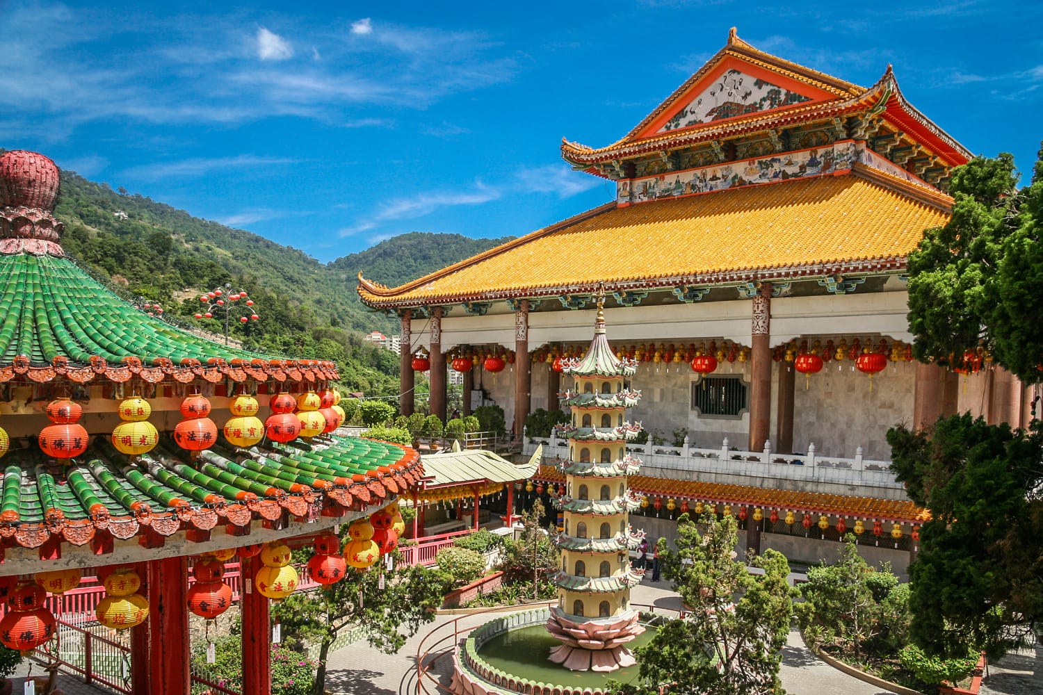 Kek Lok Si Temple in Penang island, Malaysia