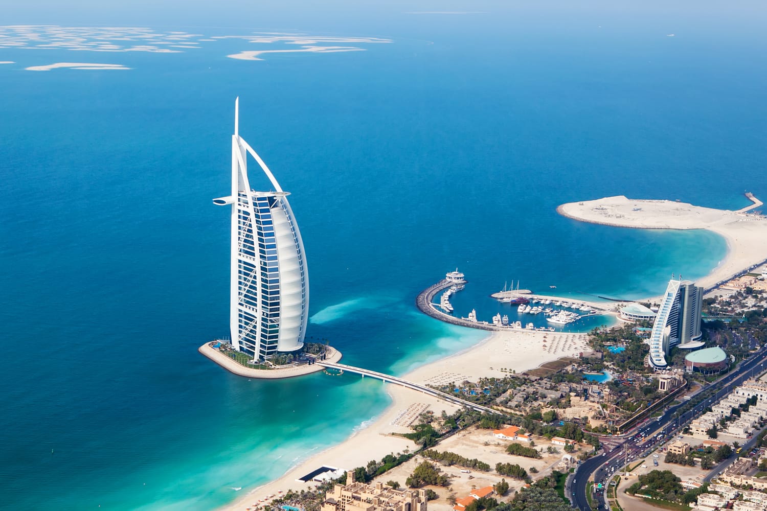 Burj Al Arab hotel in Dubai, UAE.