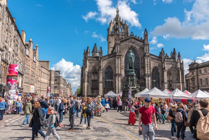 Royal Mile of Edinburgh, Scotland