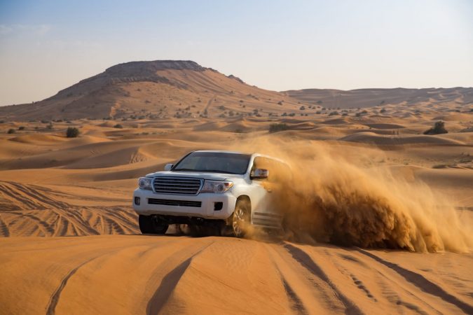 Offroad desert safari in Dubai, UAE