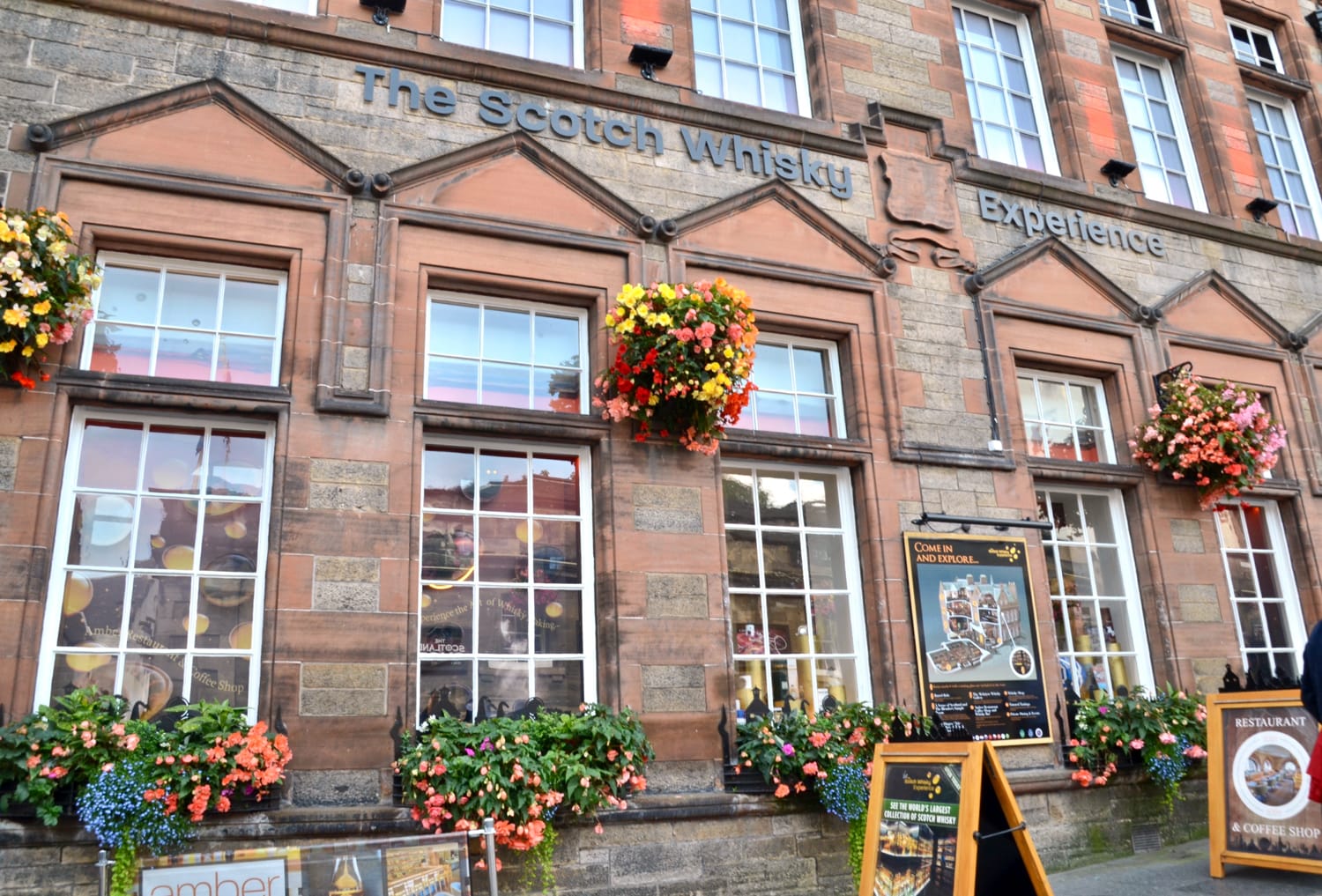 Scotch Whisky experience, popular tourist attraction on the Royal Mile, Edinburgh Scotland.