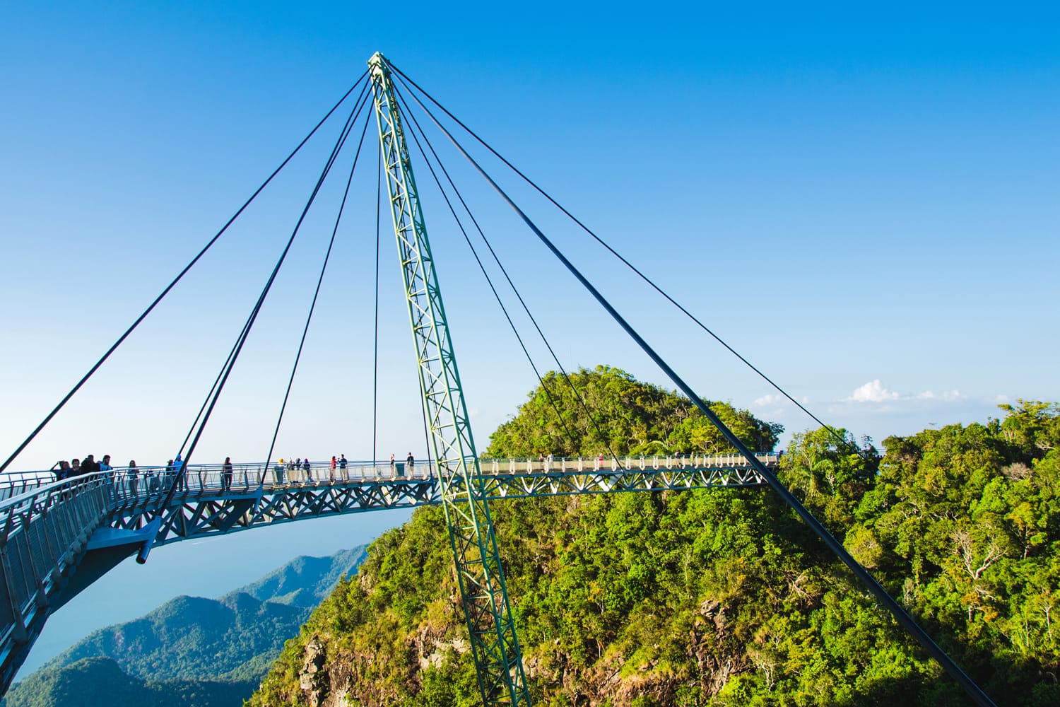 Sky bridge in Langkawi, Malaysia