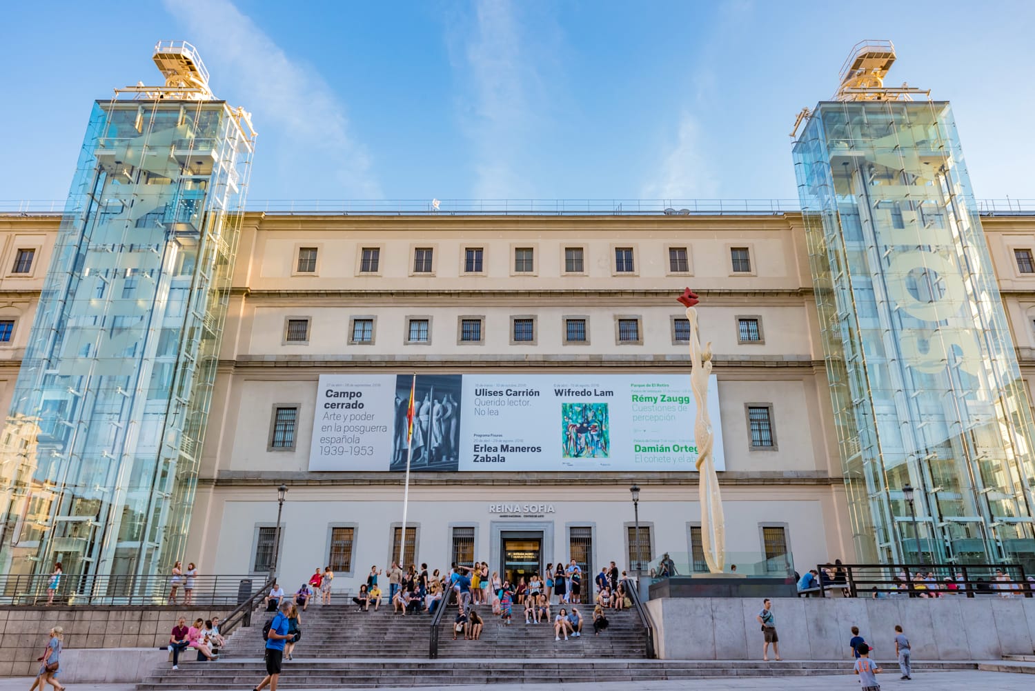 Queen Sofia Museum in Madrid, Spain