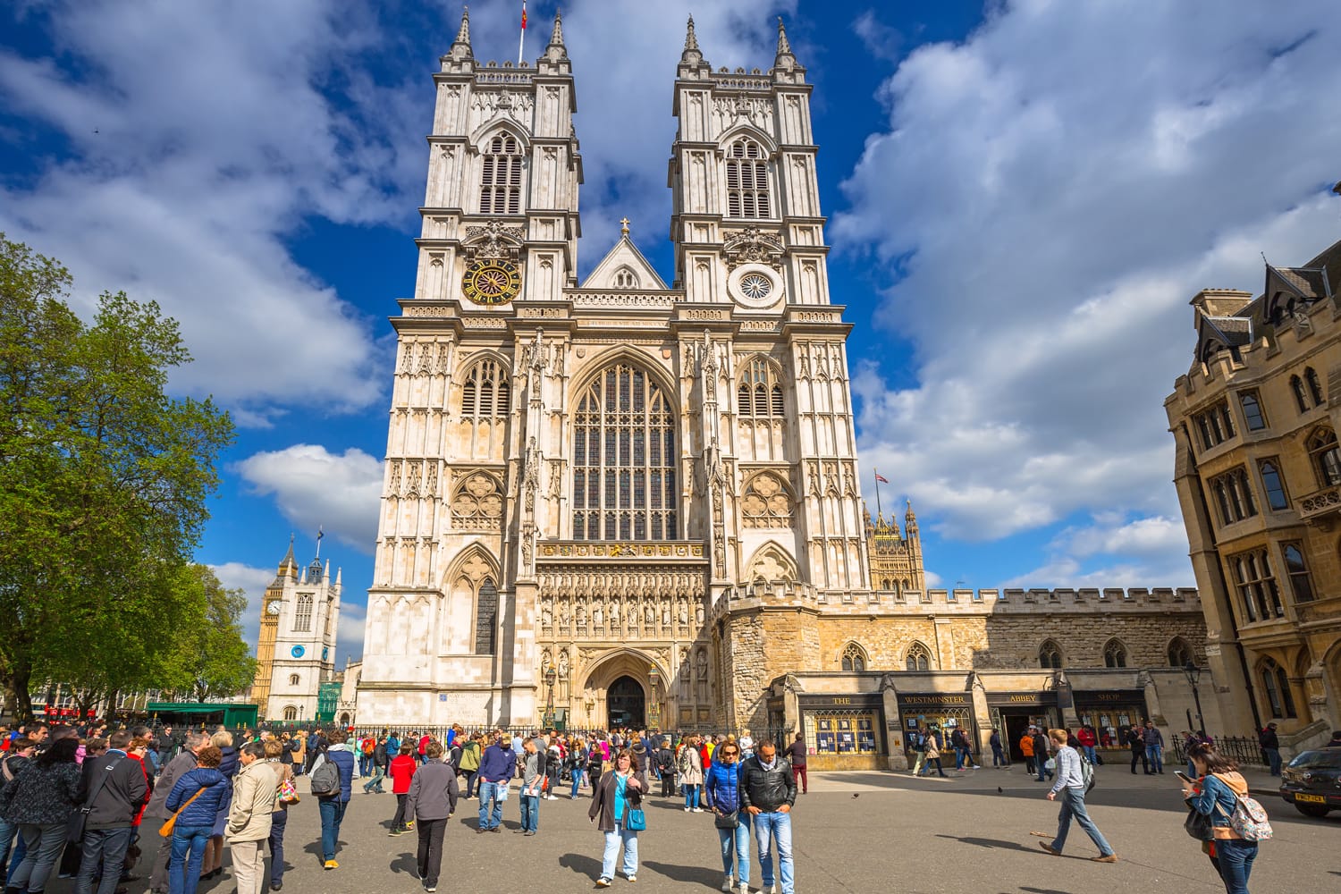 Westminster Abbey in London, UK