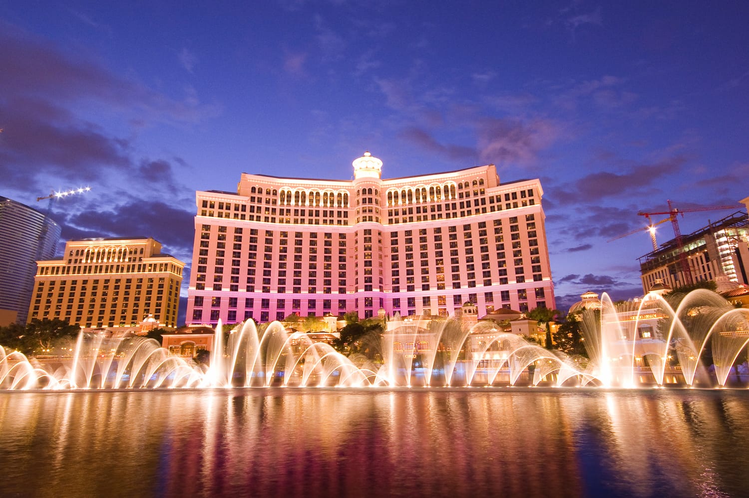 Fountain show at Bellagio in Las Vegas