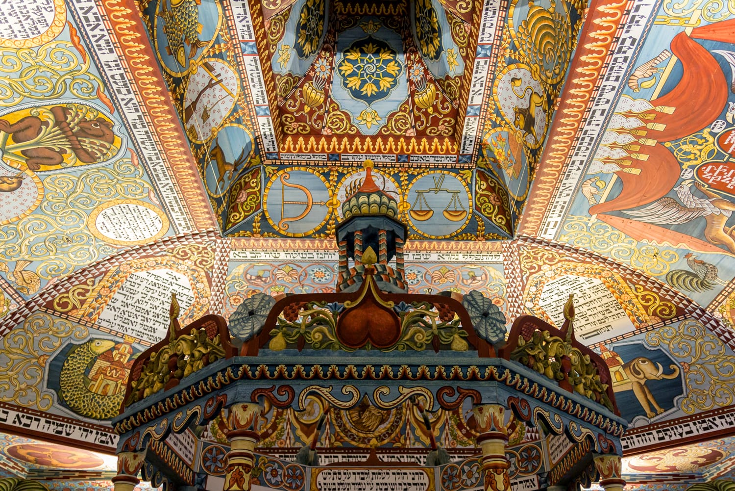 Part of the exhibition in Museum of the History of Polish Jews in Warsaw