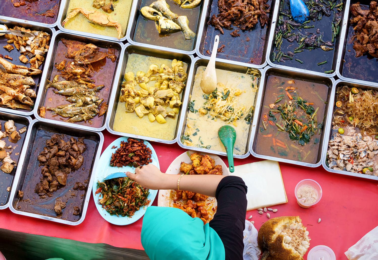Street food in Malaysia