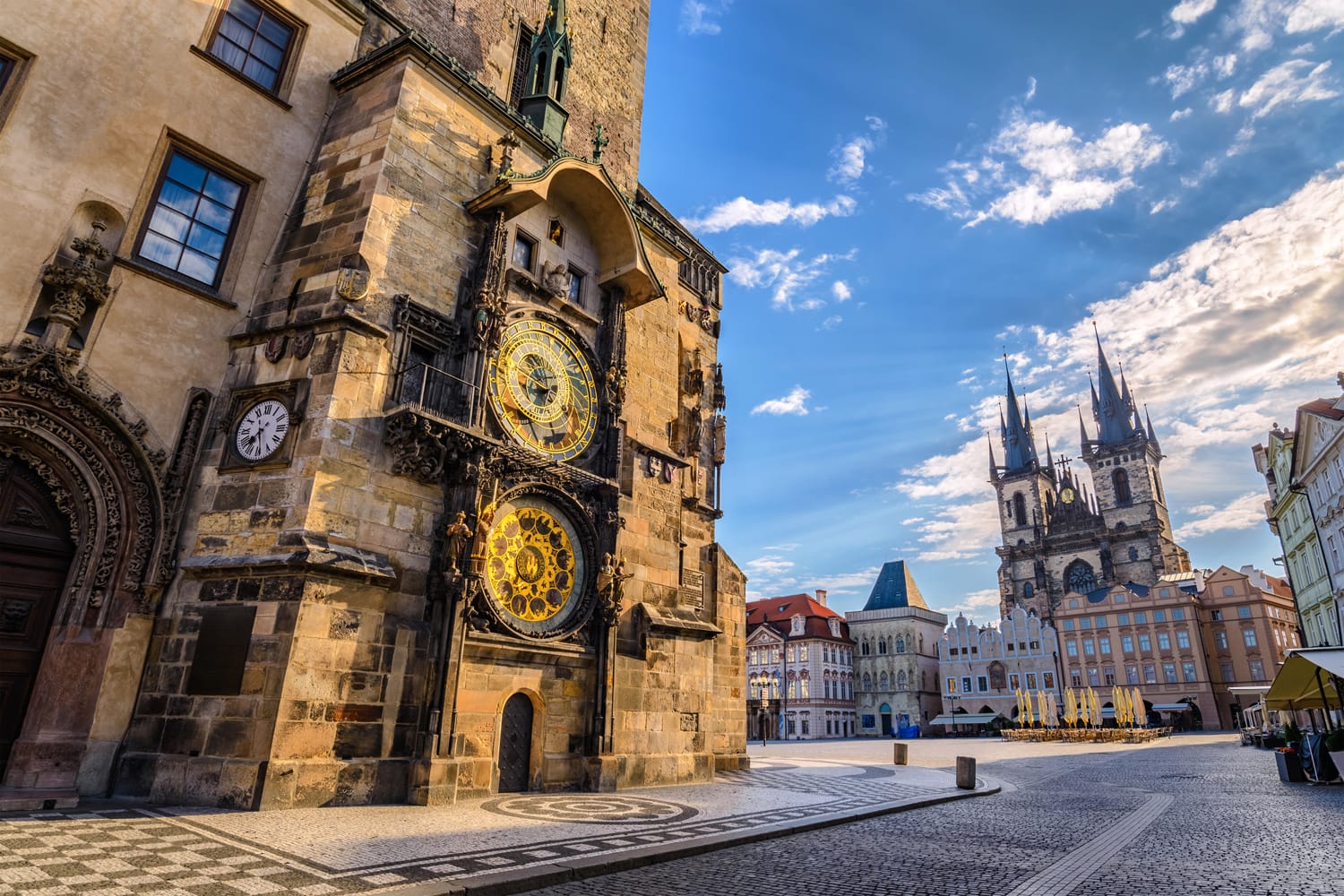 Astronomical Clock in Prague, Czech Republic