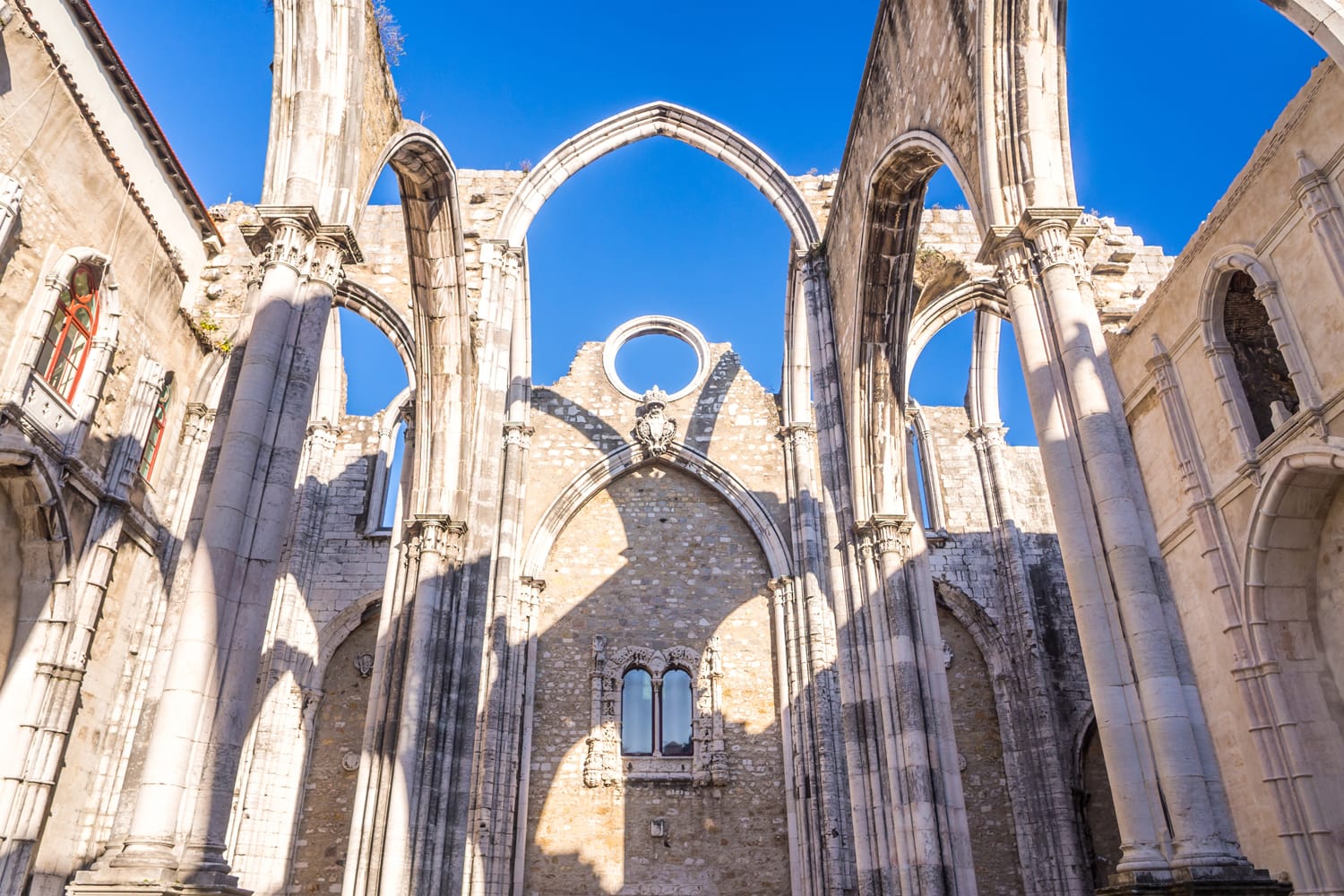 Convent of Our Lady of Mount Carmel (Portuguese: Convento da Ordem do Carmo) in Lisbon, Portugal