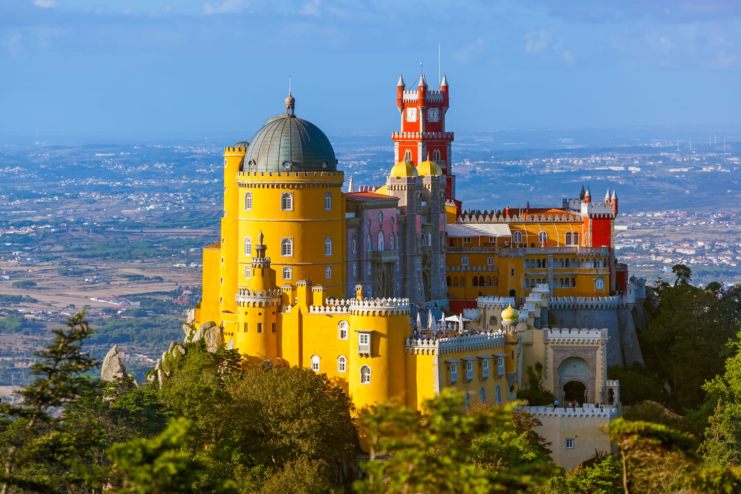 Pena Palace in Sintra, Portugal
