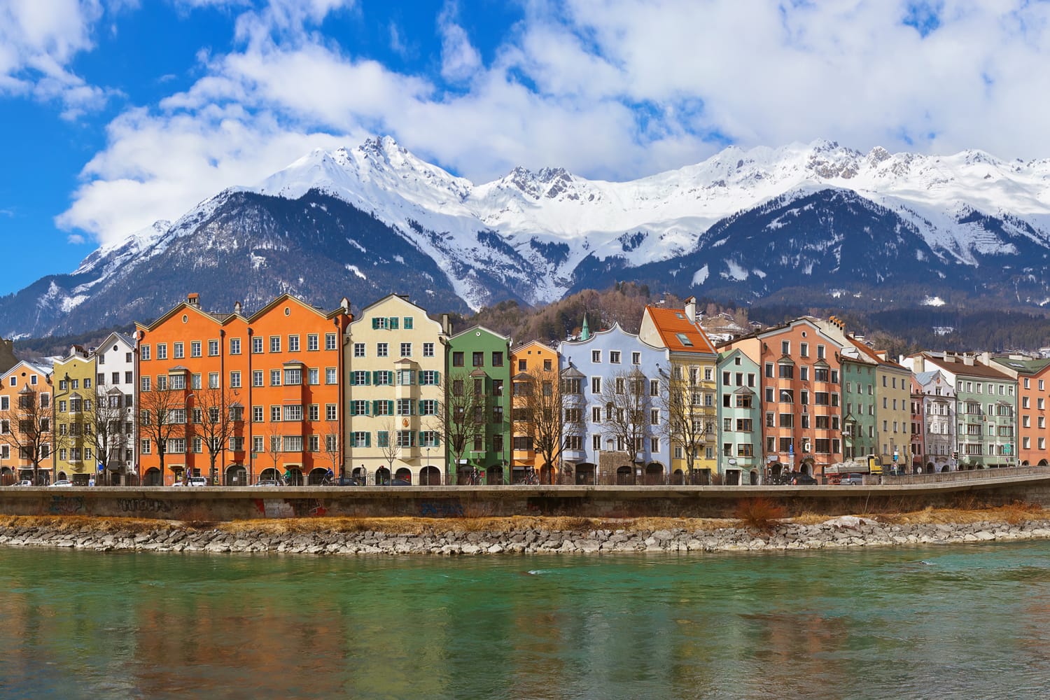 Innsbruck in Austria during winter