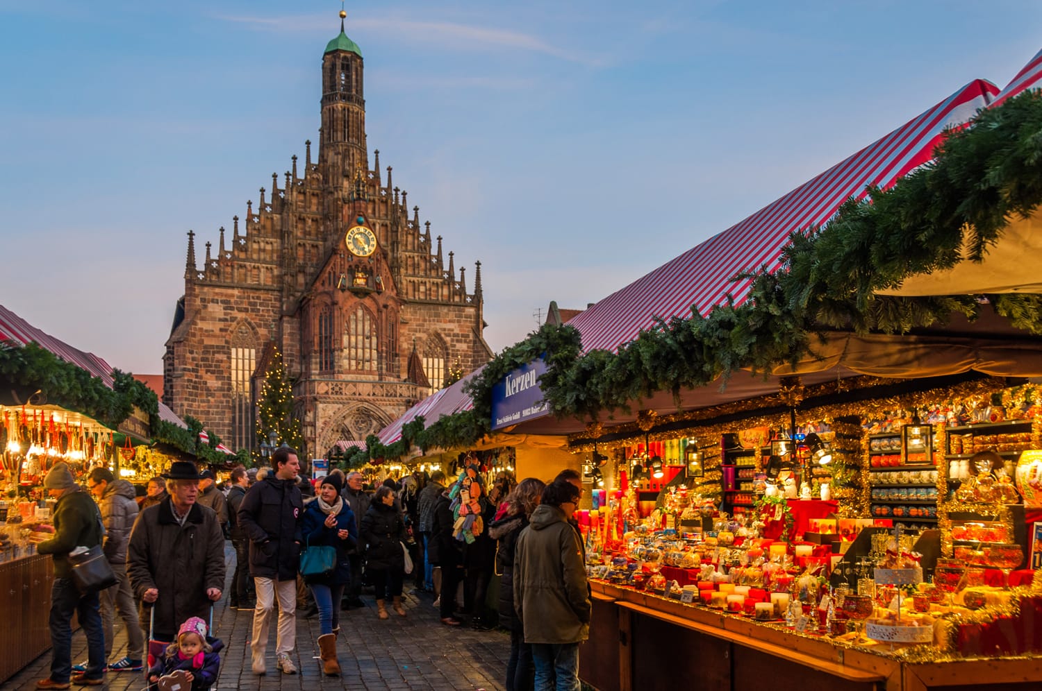 Nuremberg's Christmas Market is one of Germany's oldest Christmas fairs dating back to the 16th century.