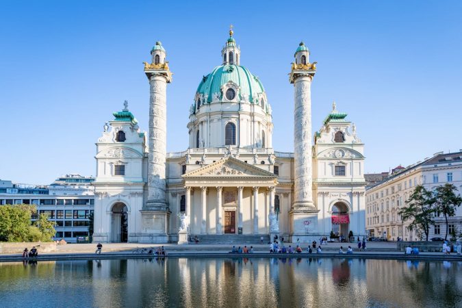 St. Charles Church in Vienna, Austria