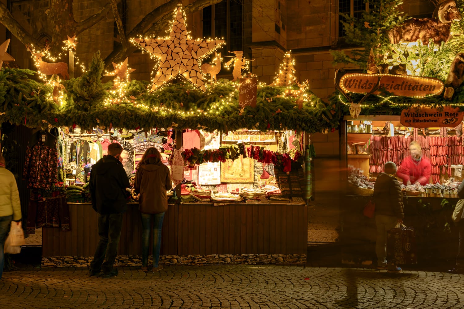 Christmas market in Stuttgart, Germany
