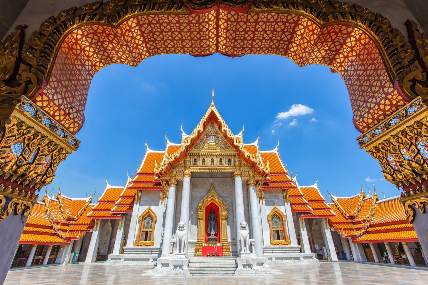 Wat Benchamabophit , Thailand (the Marble Temple)