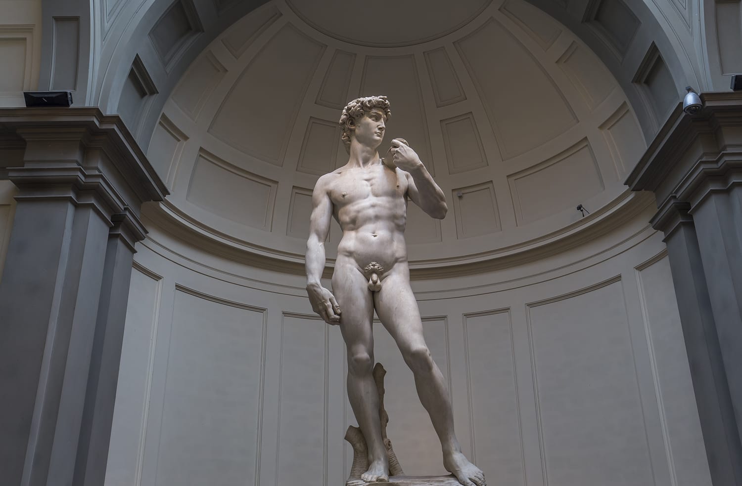 Michelangelos David in Florence, Italy
