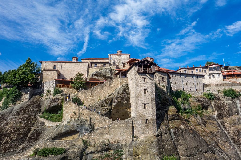 Monastery of Great Meteoron in Meteora, Greece