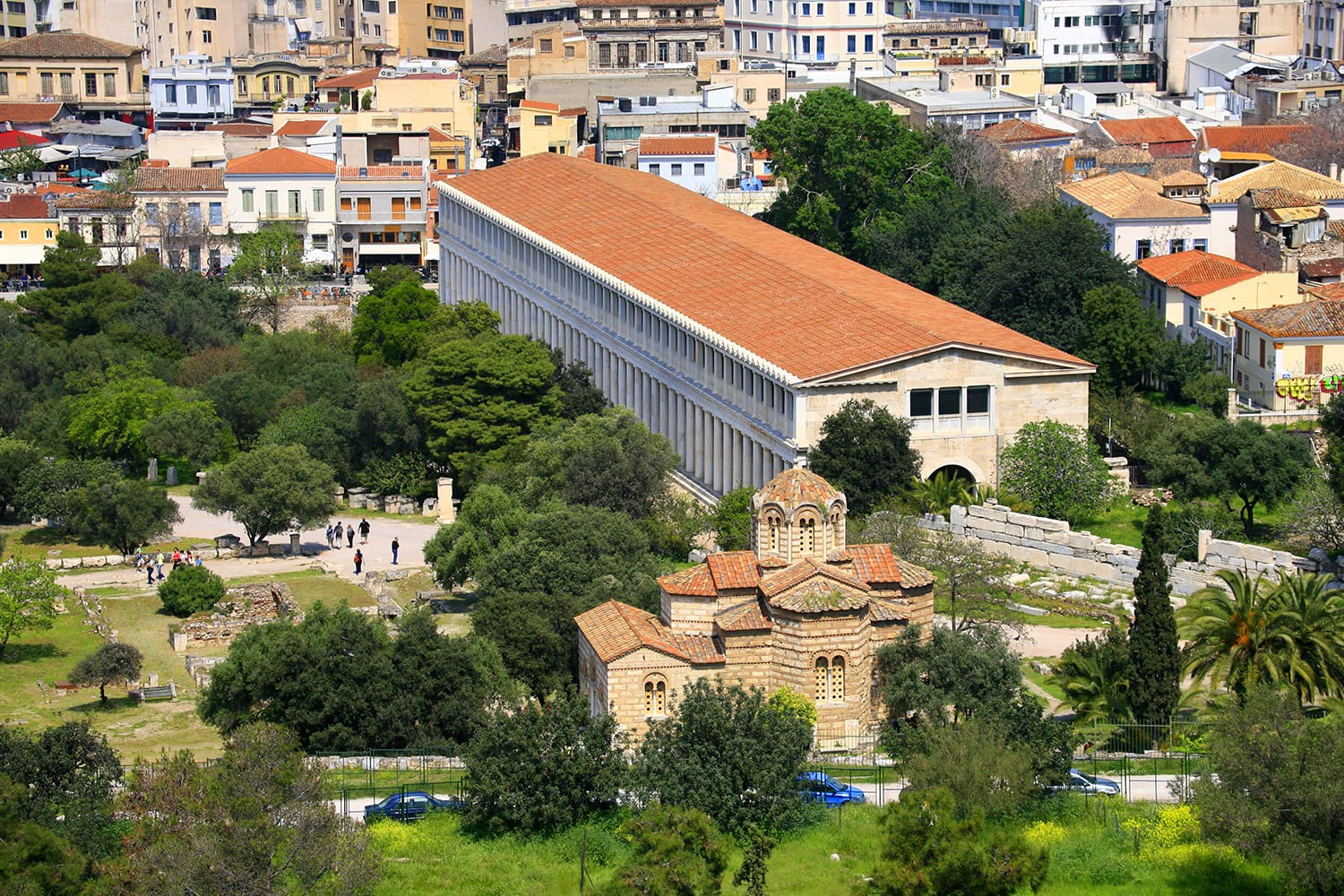 Ancient Agora in Athens, Greece