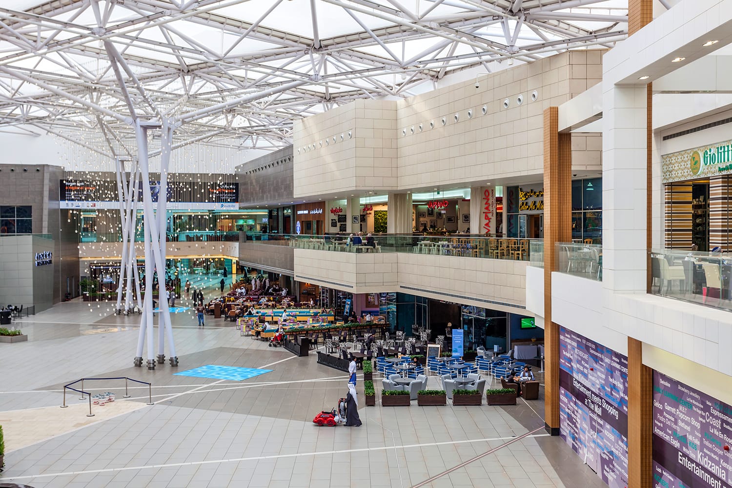 Interior of The Avenues Mall in Kuwait