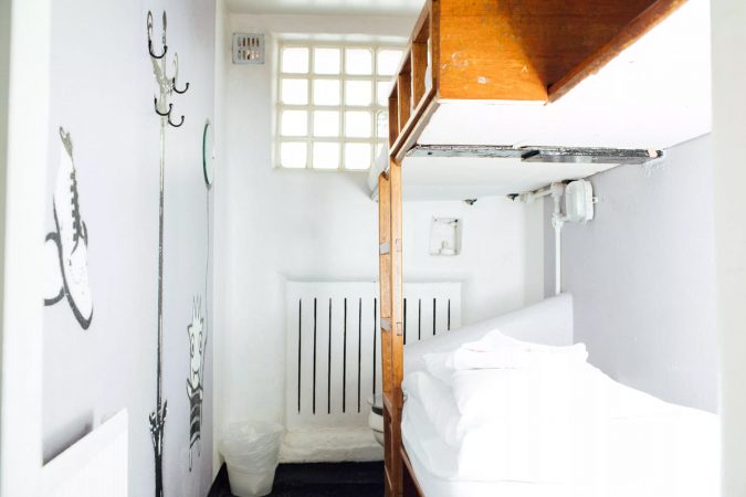 Prison Cells at Clink78 Hostel in London