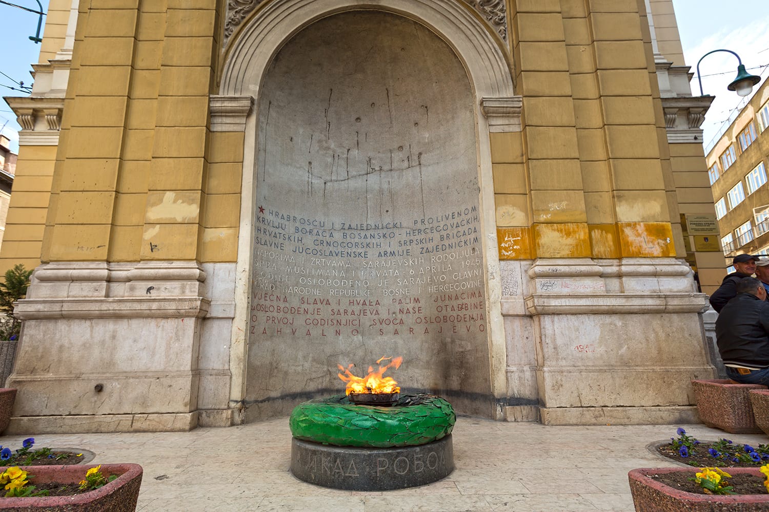 Eternal Flame - Sarajevo, Bosnia and Herzegovina
