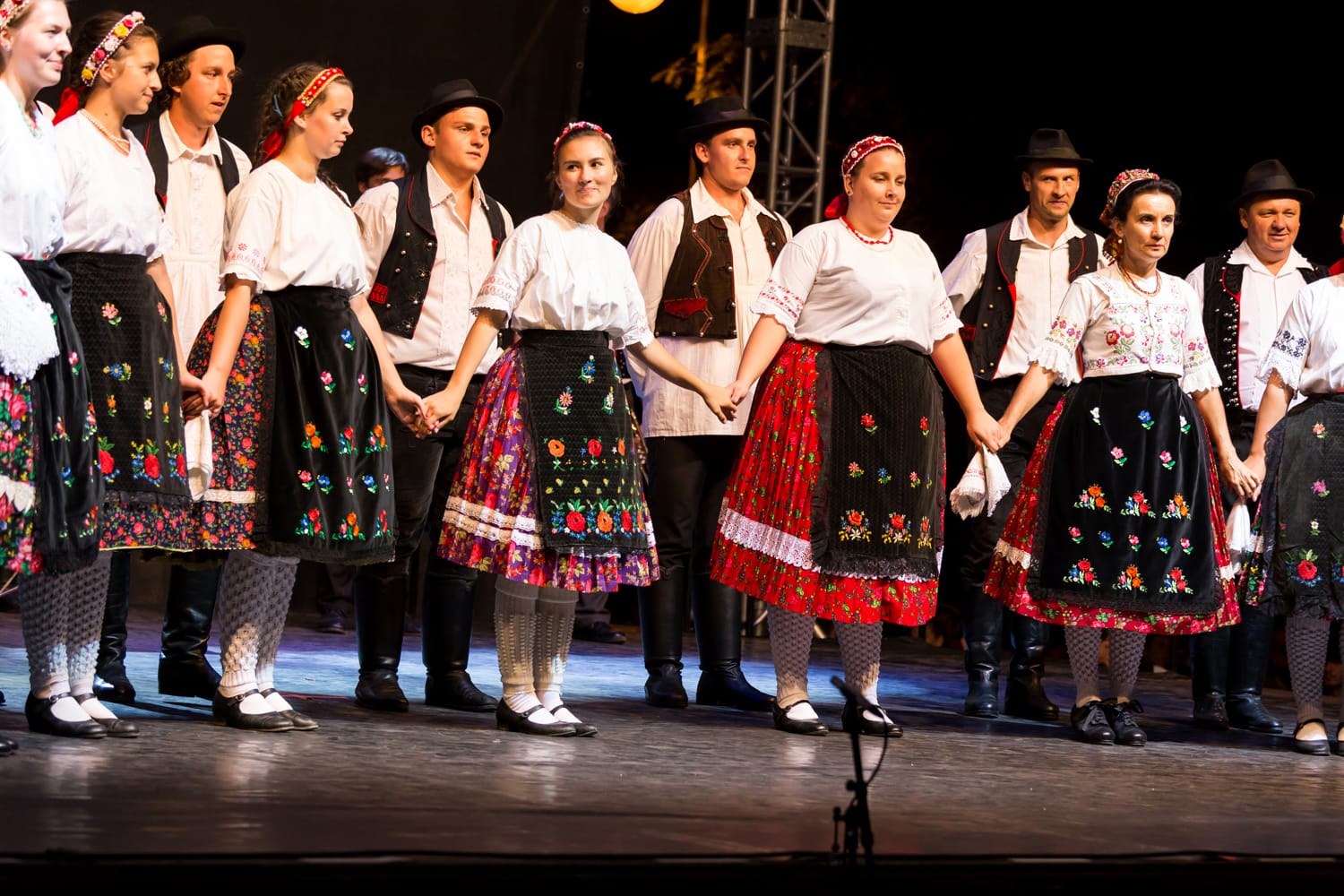 Hungarian Folk Dance in Budapest, Hungary