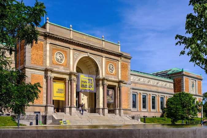 National Gallery main building in Copenhagen, Denmark